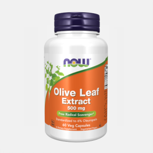 Olive Leaf Extract 500 mg – 60 veg cápsulas – Now