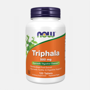 Triphala 500mg – 120 comprimidos – Now