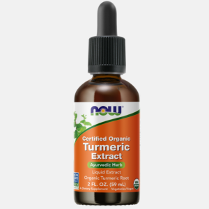 Organic Turmeric Extract Liquid – 59ml – Now