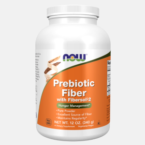 Prebiotic Fiber with Fibersol-2 Powder – 340g – Now