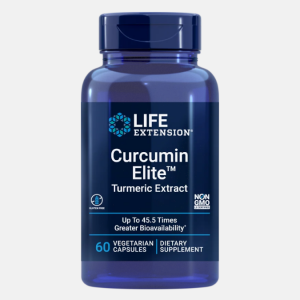 Curcumin Elite Turmeric Extract – 60 cápsulas – Life Extension