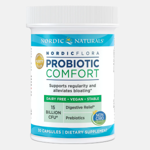 Nordic Flora Probiotic Comfort – 30 cápsulas – Nordic Naturals