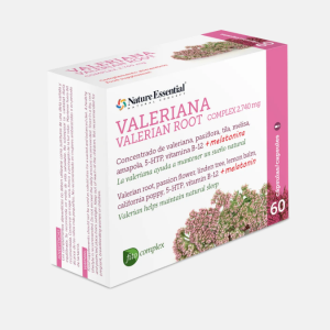 Valeriana Complex 2740mg – 60 cápsulas – Nature Essential