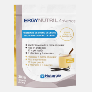 ERGYNUTRIL Advance baunilha – 300g – Nutergia