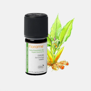 Óleo Essencial Curcuma Curcuma longa ORG – 5ml – Florame