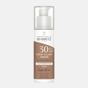 ALGA MARIS Tinted Sun Cream SPF30 GOLDEN – 50ml – Biarritz