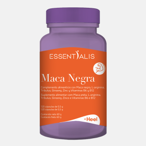 Maca Negra – 120 cápsulas – Essentialis