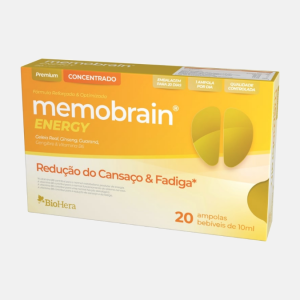 Memobrain Energy – 20 ampolas – Bio-Hera