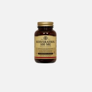 Resveratrol 100mg – 60 cápsulas vegetais – Solgar