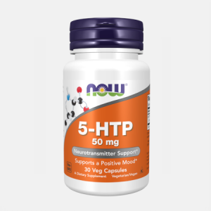 5-HTP 50mg – 30 cápsulas – Now