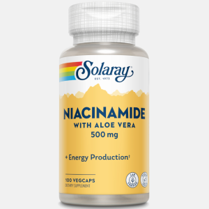 Niacinamide 500mg – 100 cápsulas – Solaray