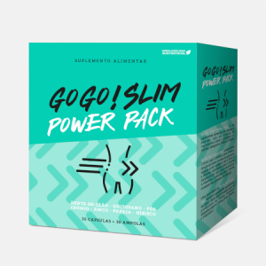 Go Go Slim Power Pack – 30 ampolas + 30 cápsulas – Farmodiética