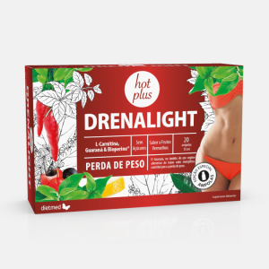 Drenalight Hot Plus – 20 ampolas – DietMed