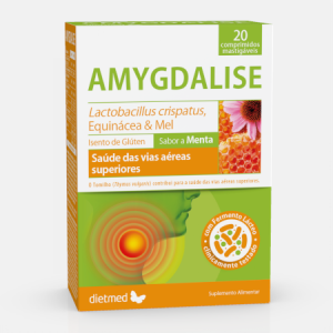 Amygdalise – 20 comprimidos mastigáveis – Dietmed