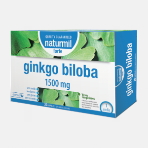 Ginkgo Biloba 1500 mg – 20 ampolas – Naturmil