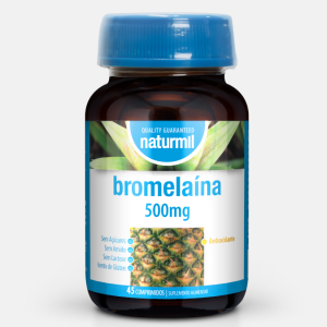 Bromelaína 500 mg – 45 comprimidos – Naturmil