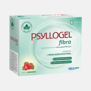 Psyllogel fibra Morango – 20 saquetas