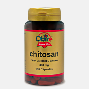 Chitosan 300mg – 100 cápsulas – Obire