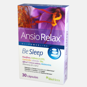 Ansio Relax Be Sleep – 30 cápsulas – Bio-Hera