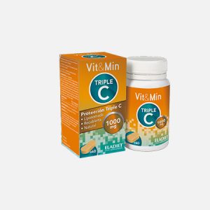 Vit & Min Triple C 1000mg – 40 comprimidos – Eladiet