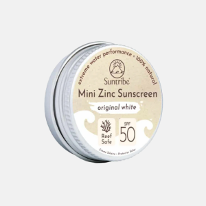 Mini Zinc Sunscreen Face & Sport Original White SPF 50 – 15g – Suntribe