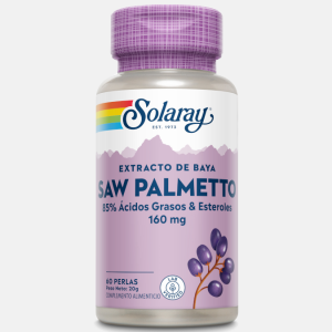 Saw Palmetto – 60 cápsulas – Solaray