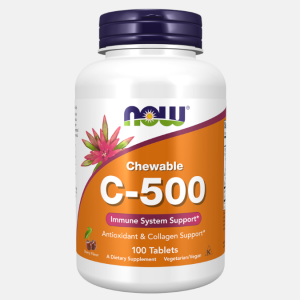 Chewable Vitamin C-500 Cherry – 100 chewable tablets – Now