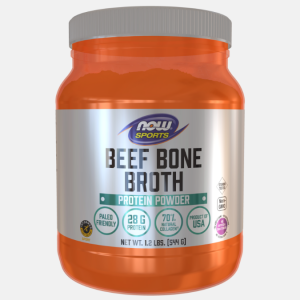 Beef Bone Broth Protein Powder – 544g – Now