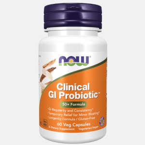 Clinical GI Probiotic – 60 cápsulas – Now