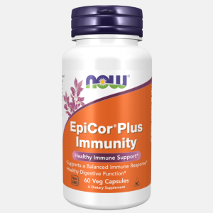 EpiCor Plus Immunity – 60 cápsulas – Now