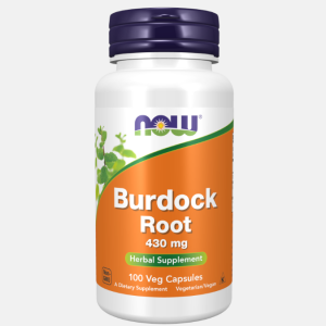 Burdock Root 430mg – 100 cápsulas – Now