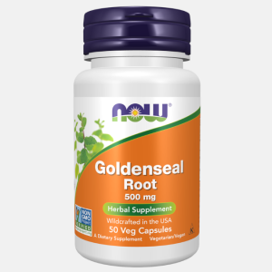 Goldenseal Root 500mg – 50 cápsulas – Now