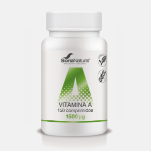 Vitamina A – 150 comprimidos – Soria Natural