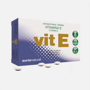 Vitamina E – 48 comprimidos – Soria Natural