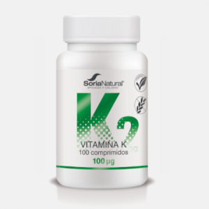 Vitamina K2 – 100 comprimidos – Soria Natural