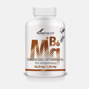 Magnésio + Vitamina B6 – 120 comprimidos – Soria Natural