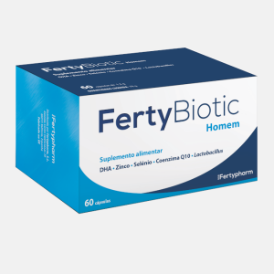 FertyBiotic Homem – 60 cápsulas – Fertypharm