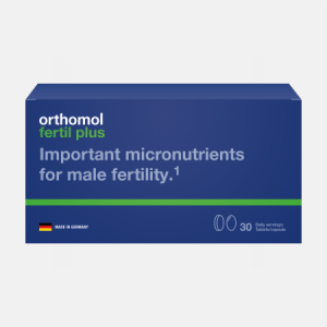 Orthomol Fertil plus – 30 Porções saquetas + cápsulas