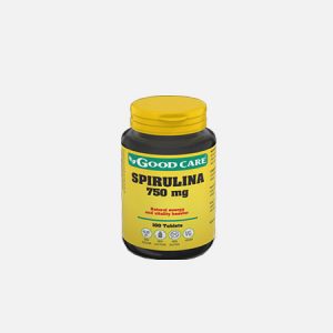 SPIRULINA 750 mg – 100 comprimidos – Good Care