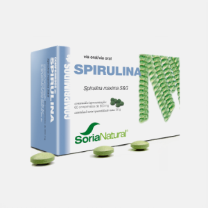 Spirulina – 60 comprimidos – Soria Natural