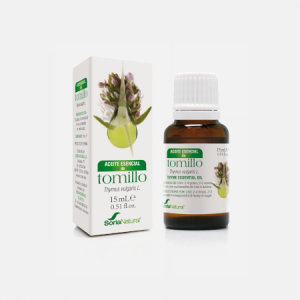 Óleo essencial TOMILHO – 15 mL – Soria Natural