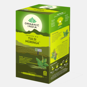 Infusão Bio Tulsi Moringa – 25 saquetas – Organic india