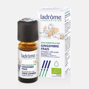 OE Gengibre Zingiber officinale Bio – 10ml – Ladrôme