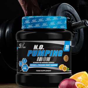 N.O. Pumping Iron Orange & Passion Fruit – 375g – Eu Nutrition