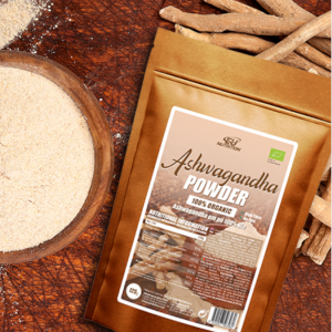 Ashwagandha Powder 100% Organic – 125g – EU Nutrition