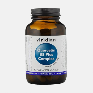 Quercetin B5 Plus Complex – 60 cápsulas – Viridian