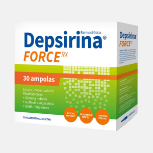 Depsirina Force RX – 30 ampolas – Farmodiética