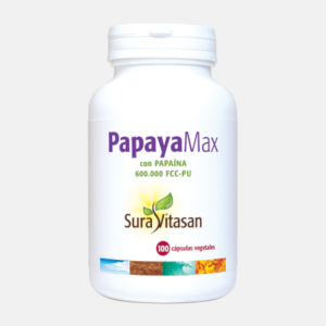 Papaya Max – 100 cápsulas – Sura Vitasan