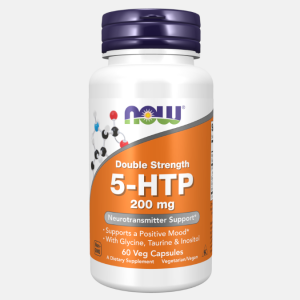 5-HTP Double Strength 200mg – 60 cápsulas – Now