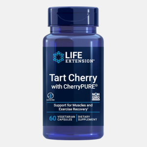 Tart Cherry with CherryPURE – 60 cápsulas – Life Extension